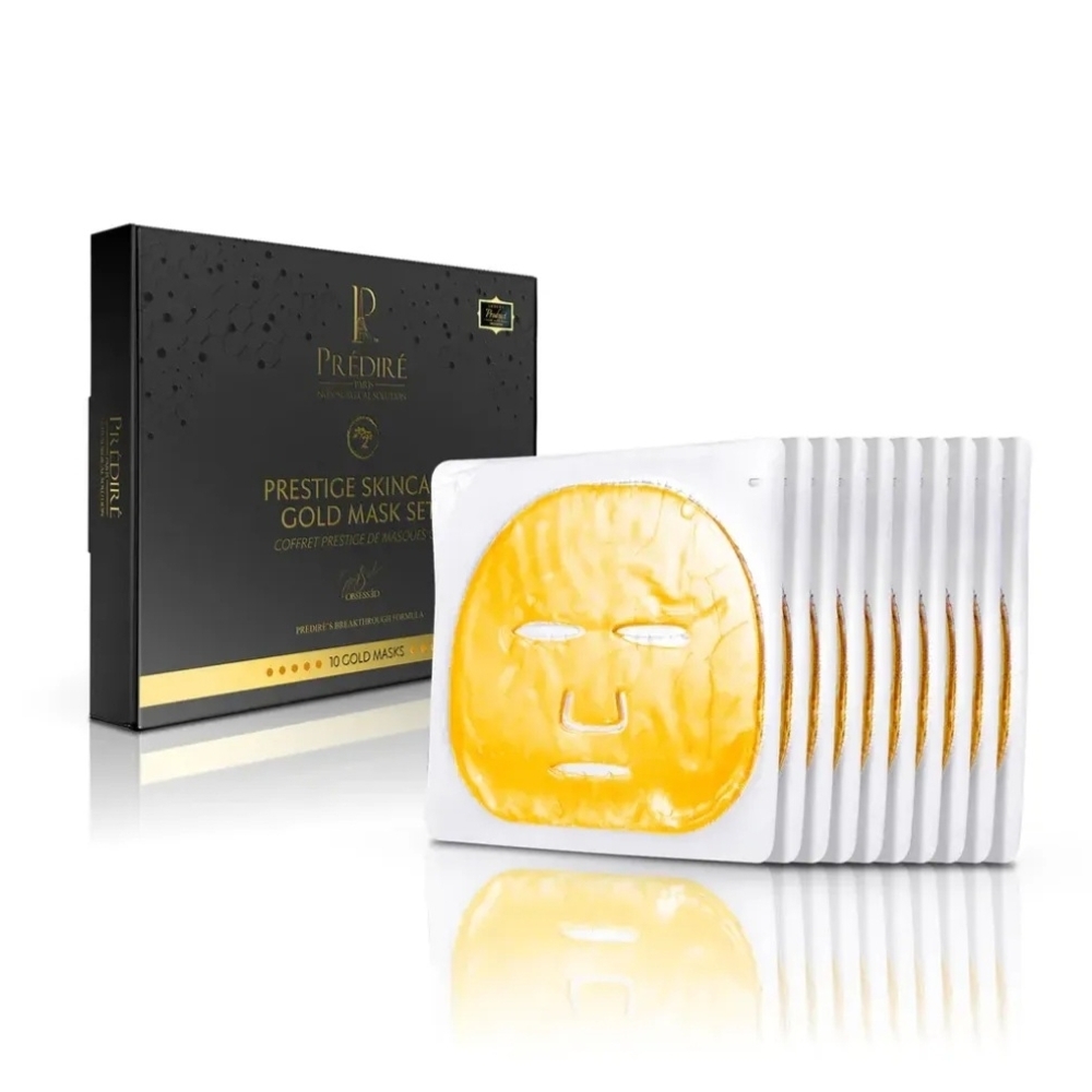 PREDIRE PARIS PRESTIGE SKINCARE GOLD MASK SET Prestige Skincare Gold Mask Set